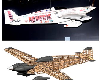 1/3 Sharp Nemesis DR-90 (85" / 2160mm) - DXF Plans and CAD Files