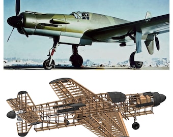 1/6 Dornier Do 335 - DXF Plans