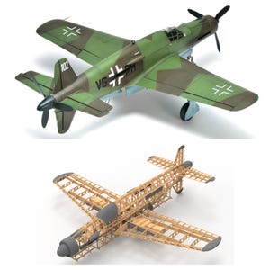 1/6 Dornier Do 335 - DXF Plans