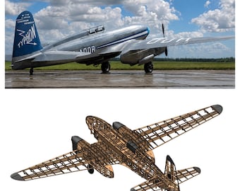 Caudron C640 Typhon 2690mm (106") - DXF Plans and LASER Cutting File