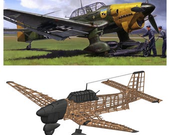 1/6 Junkers Ju 87 Stuka - 2320mm