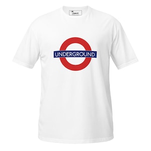 London Underground T-Shirt – Iconic London Souvenir | Metro & Tube Lovers Tee