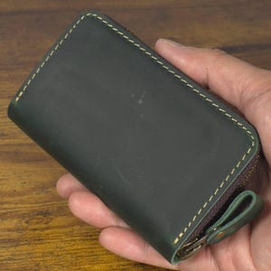 Organizador de llaves • Estuche de cuero para llaves, funda para llaves de casa Regalos de cumpleaños personalizados de estilo retro