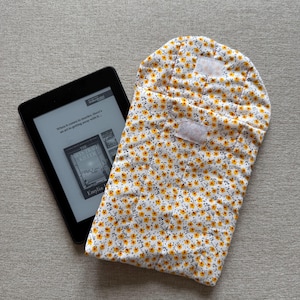 Yellow Flowers Kindle Sleeve