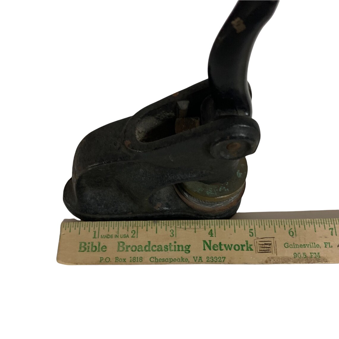 Vintage Cast Iron Embossing Seal Stamp Press Etsy