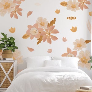 Island Flower Wall Decals | Urbanwalls