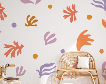 Abstract Garden Wall Decals | Urbanwalls