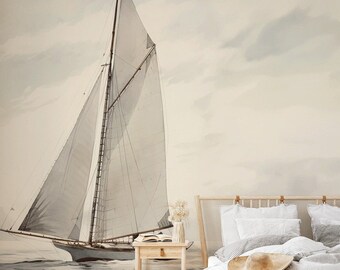 Setting Sail Wall Mural | Urbanwalls