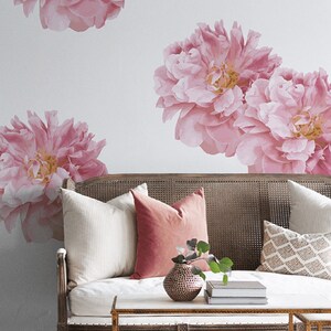 Beautiful Peony Garden Flower Pack Wall Decals Urbanwalls image 1