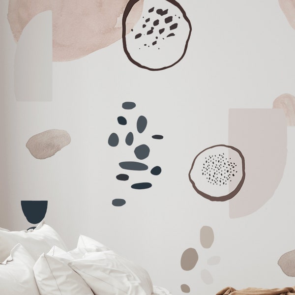 Abstract Wall Decal - Etsy