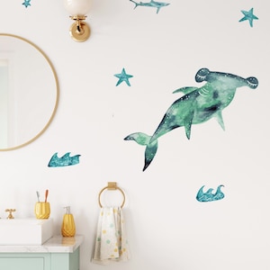 Big Shark Wall Decals | Urbanwalls