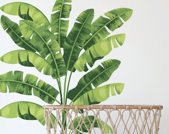 Banana Leaves Wall Decals | Urbanwalls