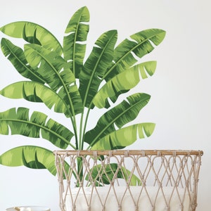 Banana Leaves Wall Decals | Urbanwalls