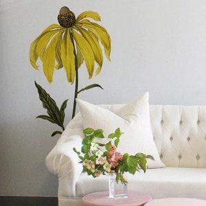 Pinnated Rudbeckia Wall Decals | Urbanwalls