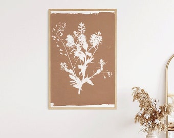 Thistle Sun Paper Art Print | Urbanwalls