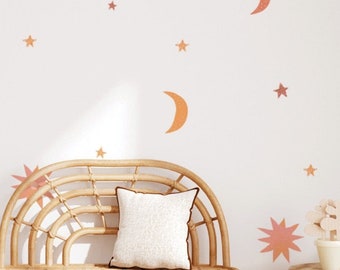 Sun and Moon Wall Decals | Urbanwalls