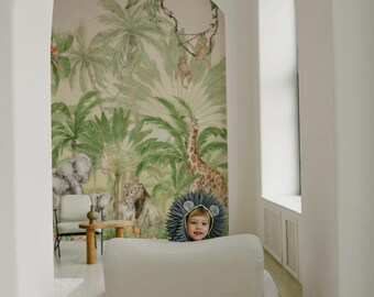 Jungle Animal Wall Mural | Urbanwalls
