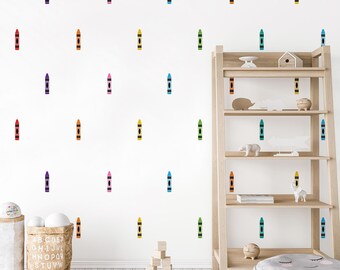 Crayon Wall Decals | Urbanwalls