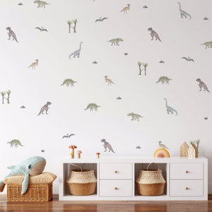 Prehistoric Dinosaurs Wall Decals Urbanwalls image 1