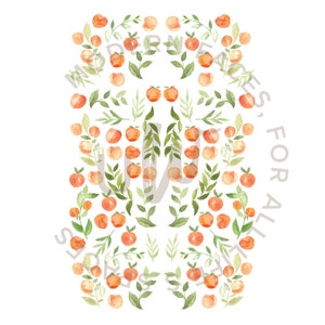 Peaches Wall Decals Urbanwalls Full Order