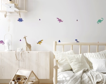 Multicolor Dinosaurs Wall Decals | Urbanwalls