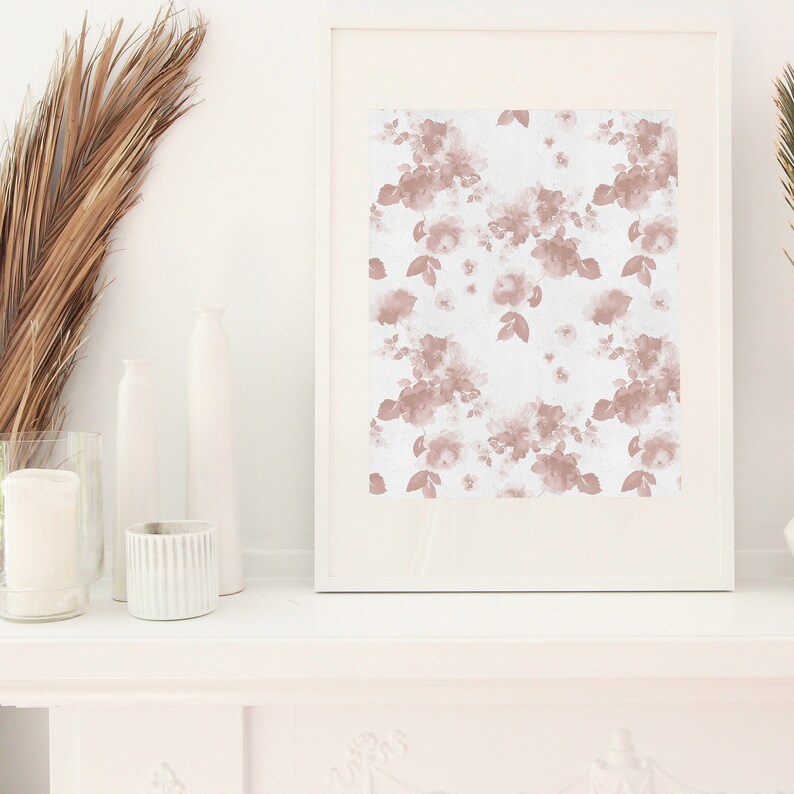 Marigold Wallpaper in Blush Urbanwalls Sample