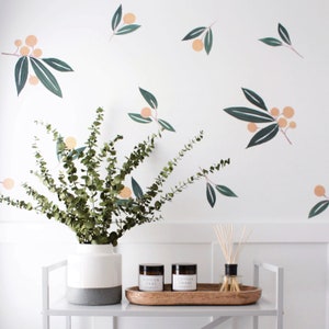 Tangerine Wall Decals Urbanwalls image 1