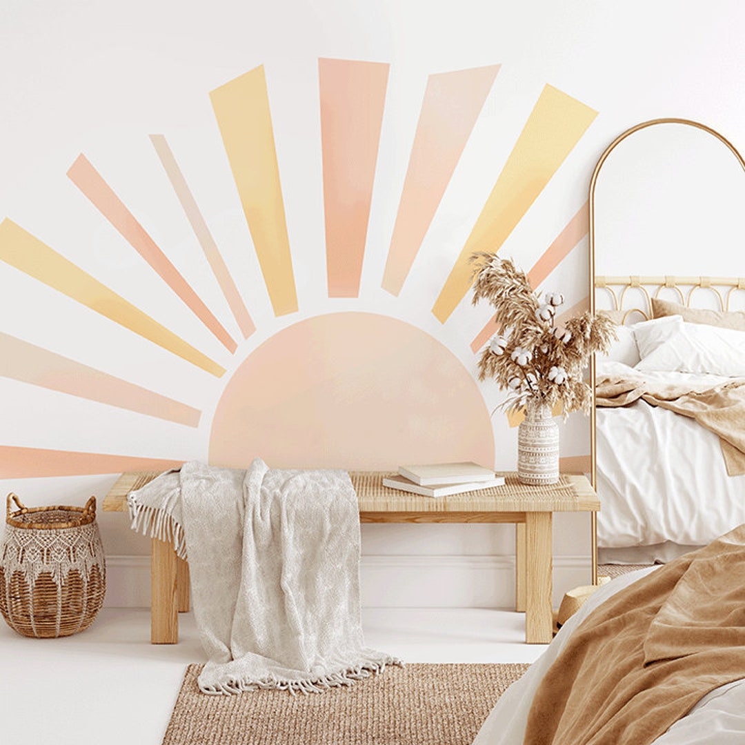 Sunshine Wall Decal | Urbanwalls - Etsy