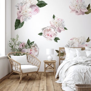 Peony Wall Decals | Urbanwalls