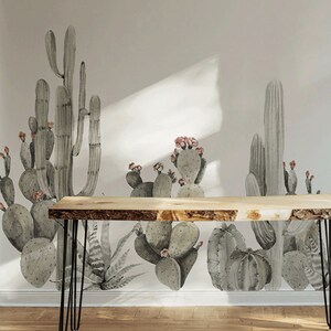 Cactus Garden Wall Decals Urbanwalls image 2