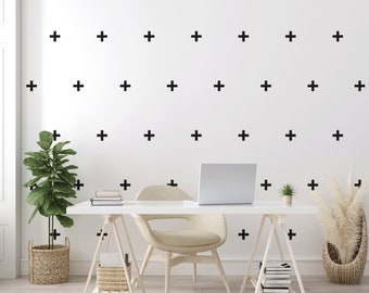 Plus Sign Wall Decals | Urbanwalls