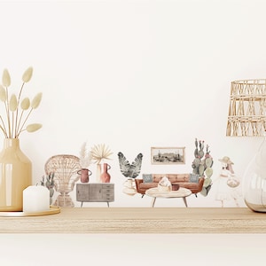 Little Boho Girl Wall Decals | Urbanwalls