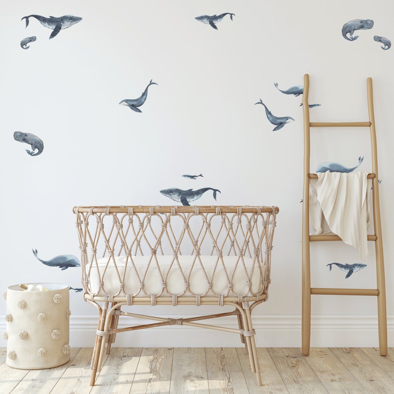 Whales Wall Decals Urbanwalls image 4