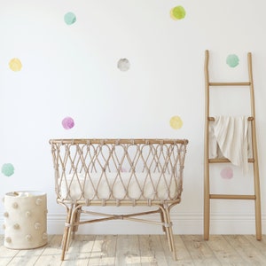 Watercolor Polka Dots Wall Decals Urbanwalls Pastel