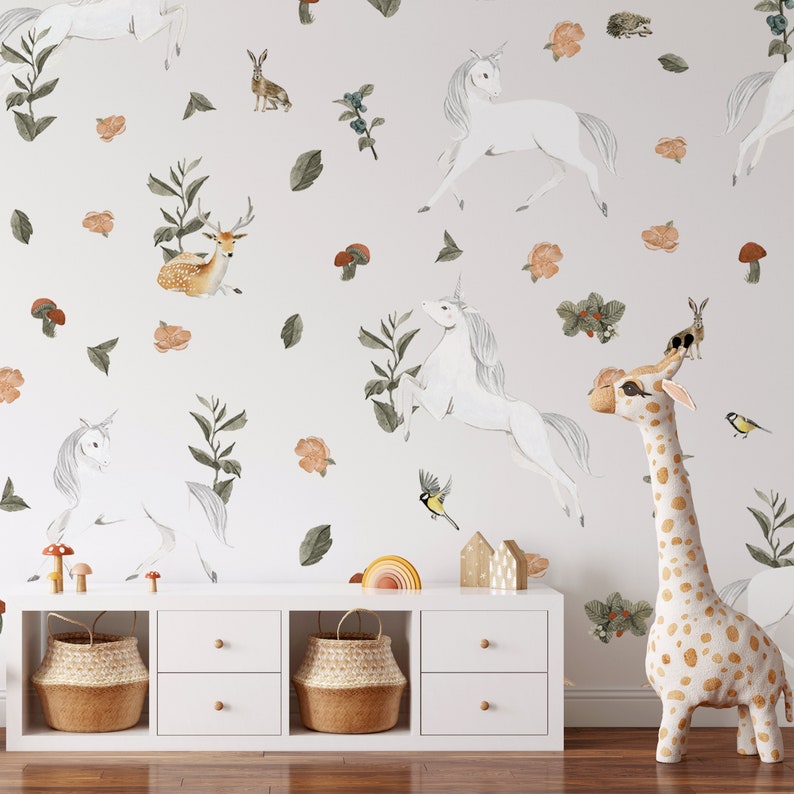 Unicorn Wall Decals Urbanwalls image 1