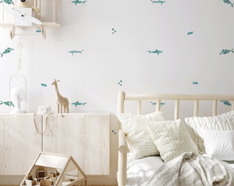 Little Sharks Wall Decals | Urbanwalls