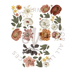 Eden Floral Wall Decals Urbanwalls Full Order