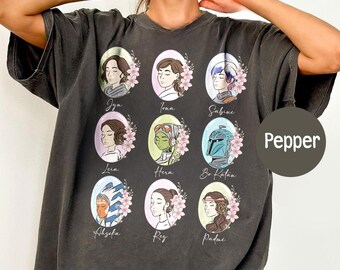 Disney Star Wars Girls Character Coquette Bow Shirt, Girls Run the Galaxy, Star Wars Hollywood Studios Shirt, May The 4Th Be With You