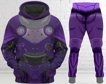 Zurg Costume Halloween Shirt, Toy Story Cosplay Costume Sweatshirt, Halloween Party Costume Set, Zurg Hoodie And Sweatpants Shirt
