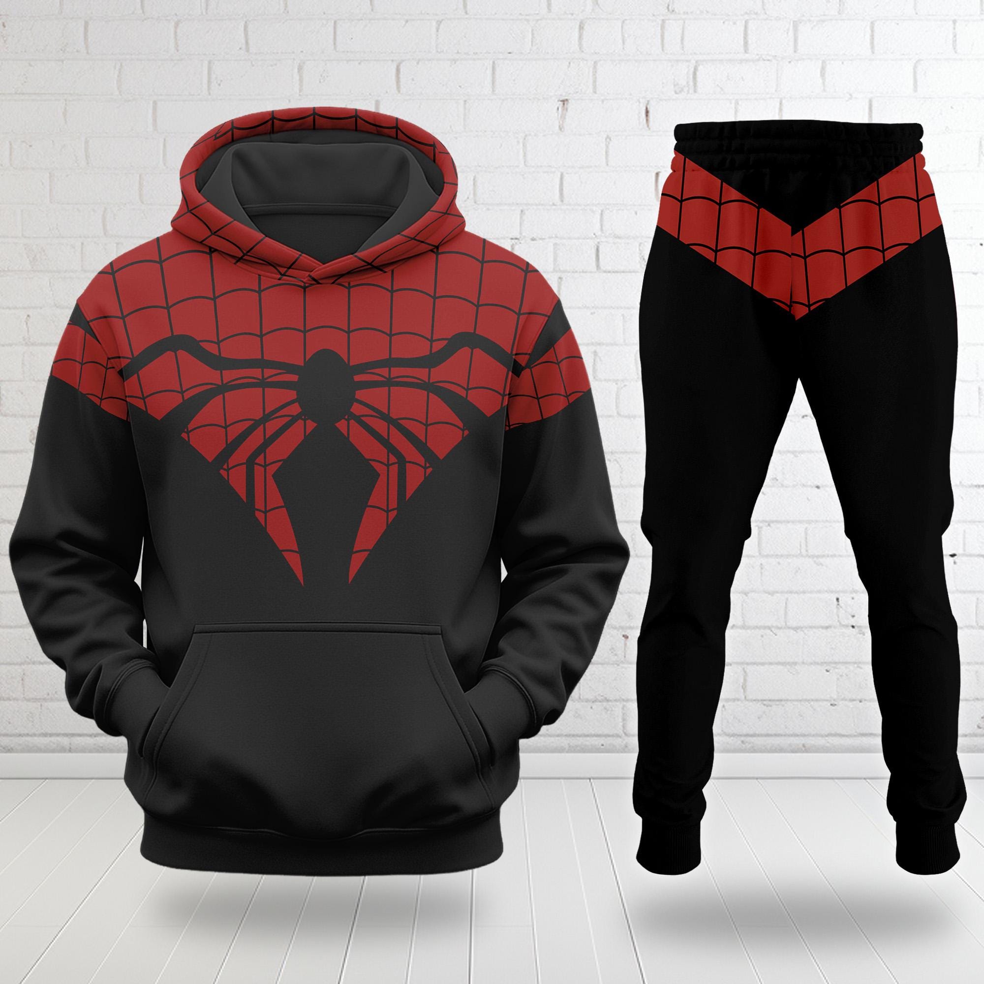 Maglietta Felpa Con Cappuccio Uomo Marvel Spider-Man 2099 - Retro Jump Logo, Manica Lunga, Stile Vintage - 2