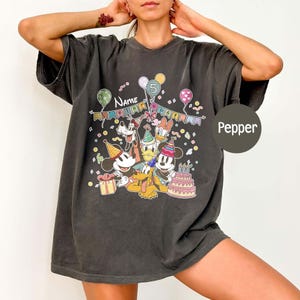 Disney Mickey & Friends Birthday Trip Tees, Best Birthday Ever Shirt, Disney Birthday Personalized Shirt, Birthday Squad Shirt