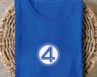 Fantastic Four Halloween Costume Shirt, Marvel Fantastic Four First Steps Shirt, Marvel Superhero Fantastic 4 Tee, Fantastic Four Logo Shirt