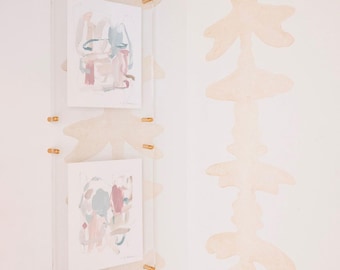 Wexel Art 11" x 14" Double Panel Acrylic Floating Wall Frame