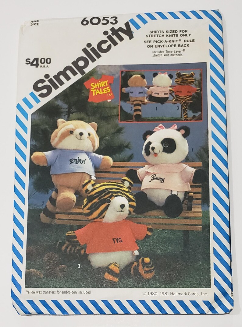 New Uncut Craft Pattern You Choose Simplicity 7661 6143 9228 7043 6053 ...