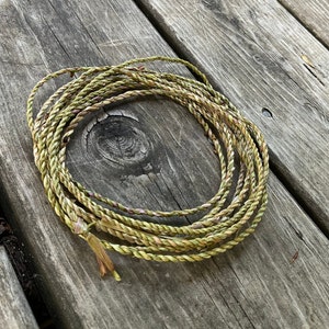 Dandelion Cordage Handmade Dandelion Twine Natural Dandelion Rope Natural Cordage image 3