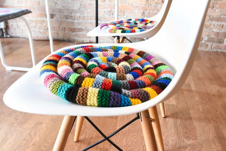 Chair Pad Eames Chair Pad Rocking Chair Cushion Knitted Seat Pad Chair