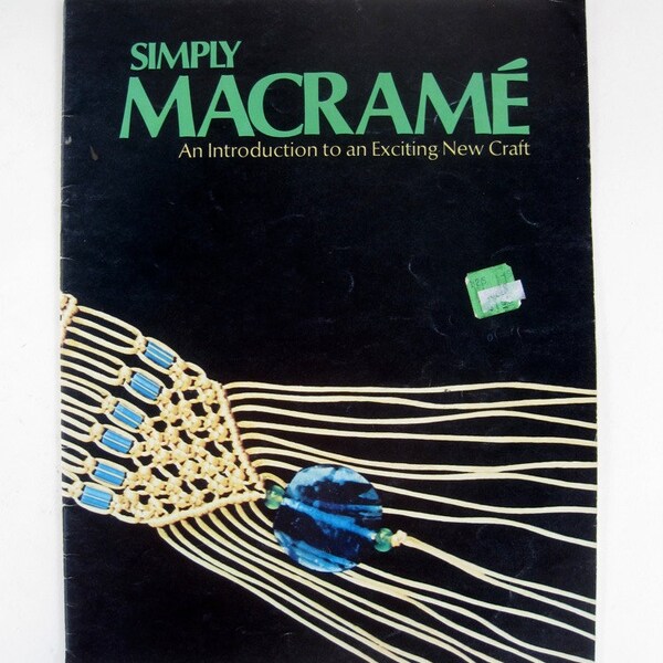 Macrame Basic Macrame Instruction - Purse - Chain Belt - Macrame Choker - Knotted Necklace