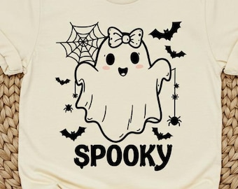 SVG PNG de Halloween espeluznante, SVG de fantasma lindo, SVG de temporada espeluznante, SVG espeluznante, SVG de otoño, SVG de Halloween, SVG de Halloween para niños, SVG de camiseta de Halloween