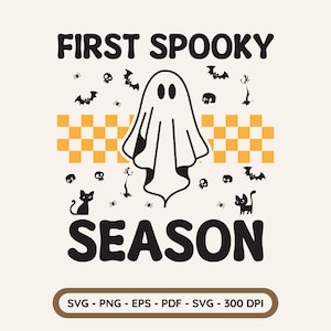 Laser Cut Halloween SVG Files: Pumpkin Ghost Skeleton Bat Spooky Season Designs Png Pdf Eps Dxf Cricut Silhouette Digital Print Art Download