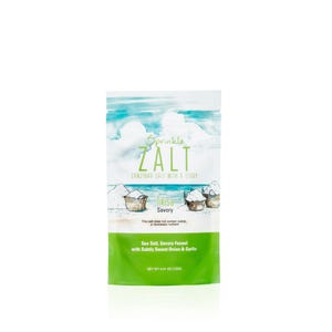 ZALT Tikisa – Savory Seasoned Salt Pouch, 4.41oz | Hand-Harvested Zanzibar Sea Salt | Umami Spice Blend | Ethical Gourmet Gift